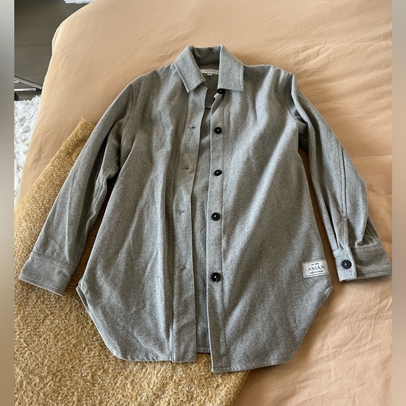 Anián recycled cotton overshirt size S. Like new (only needing to be ironed). - Picture 2 of 3